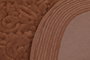 Mijölnir Piante Oval - Brown Juego de Alfombrillas de Baño